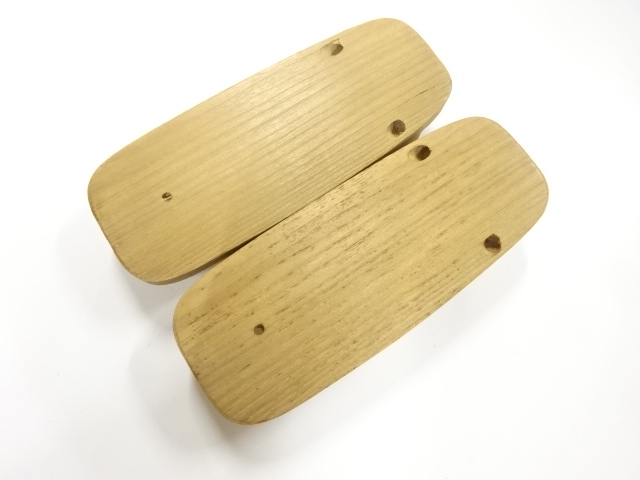 JAPANESE KIMONO / UNUSED GETA DAI (STAND) (22 cm) / PAULOWNIA